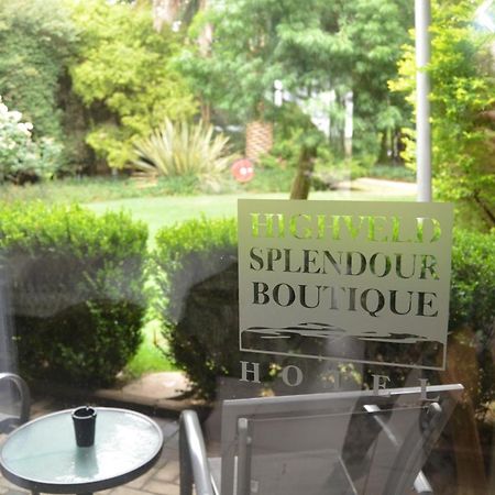 Highveld Splendour Boutique Bed&Breakfast Ermelo Extérieur photo